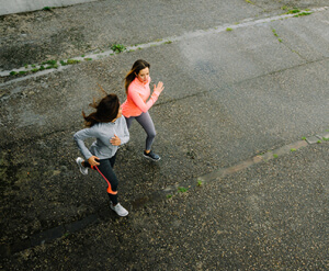 Exercise with a friend