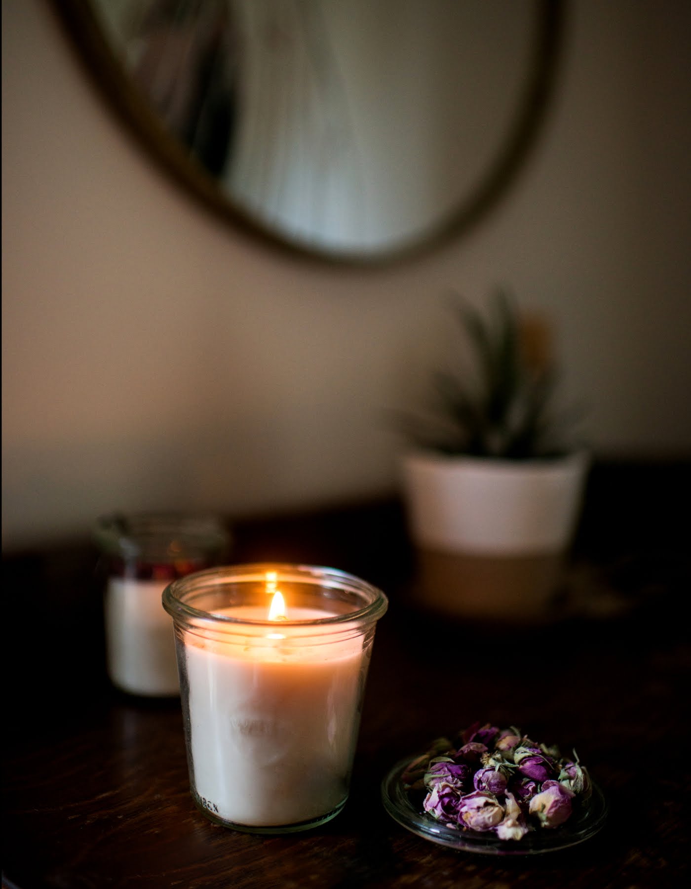 Floral Candle | Kolya Naturals, Canada