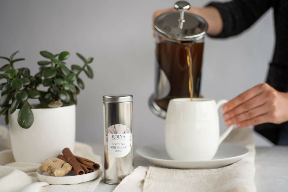 Soothing Reishi Chai Tonic | Kolya Naturals, Canada