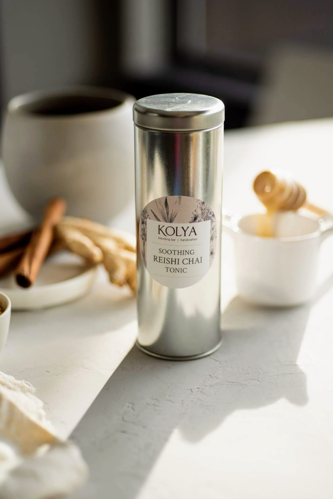 Soothing Reishi Chai Tonic | Kolya Naturals, Canada